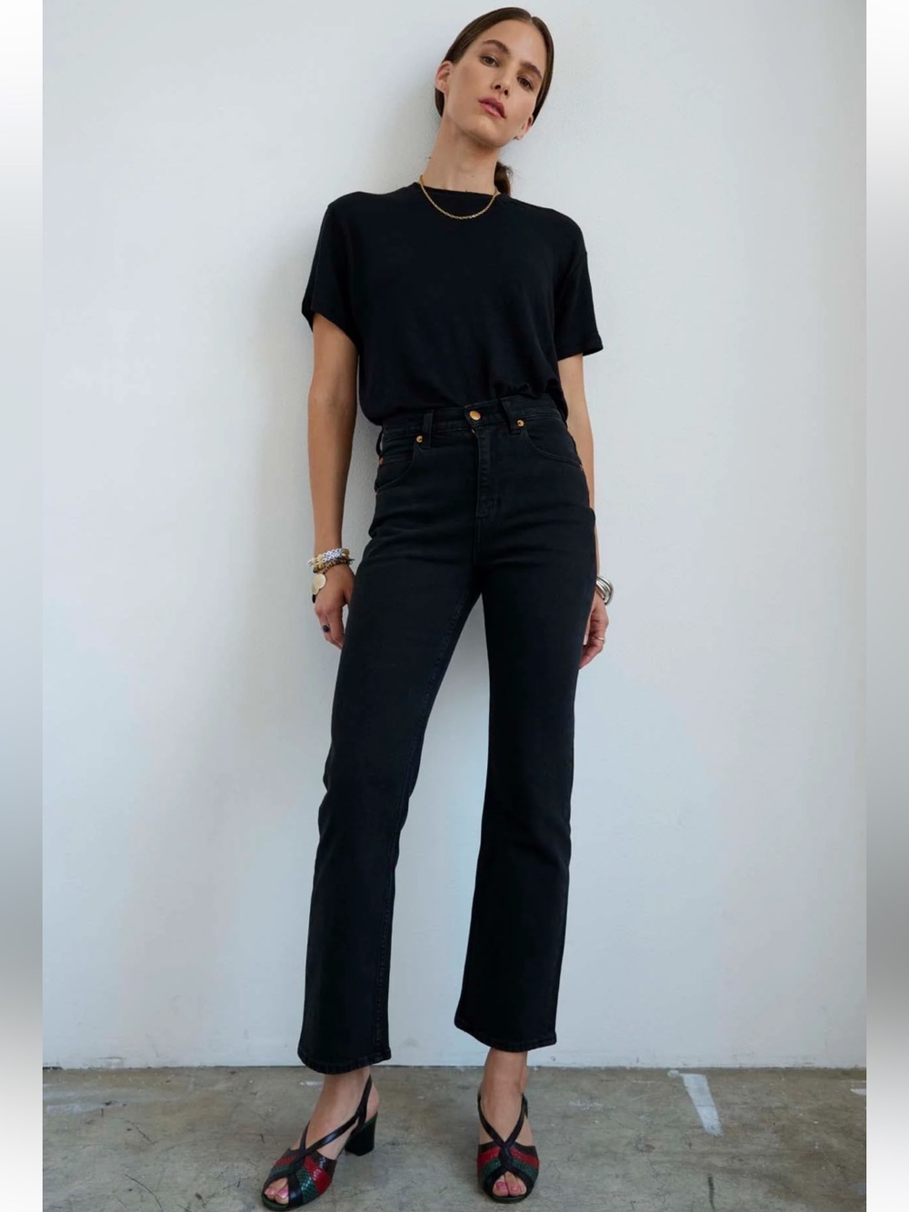 Jamie Haller Kenickie Jean - Washed Black 25
